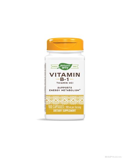 Витамин Б1 (тиамин) 100 мг x 100 капсули Nature’s Way | Vitamin B1