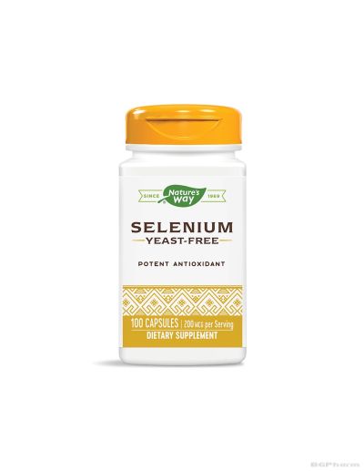 Селен 200 мкг х 100 капсули Nature’s Way | Selenium
