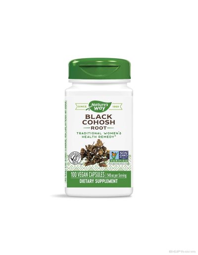 Гроздовиден ресник (черен кохош) 540 мг х 100 капсули Nature's Way | Black Cohosh