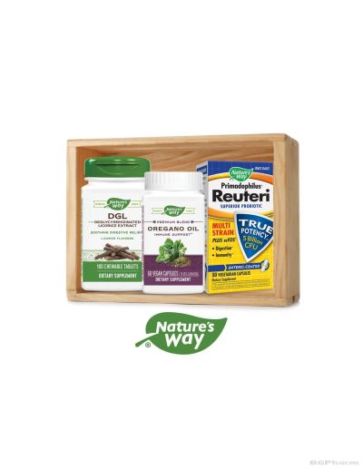 Хеликобактер Килър Формула / Ди Джи Ел, Риган екстракт и Реутерий пробиотик/ Nature's Way