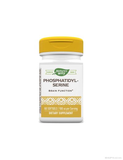 Фосфатидил серин 100 мг х 60 капсули Nature’s Way | Phosphatidyl-Serine