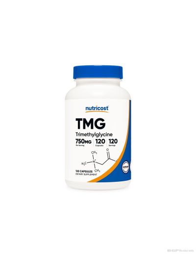 Триметил глицин ( TMG, Бетаин анхидрид ) 750 мг х 120 капсули Nutricost
