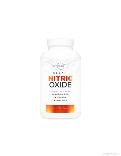 Type Zero™ Азотен оксид бустер за енергия и издържливост х 150 капсули Nutricost | NO Donors