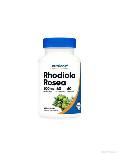 Златен корен ( Родиола ) екстракт 500мг х 60 капсули Nutricost | Rhodiola Rosea