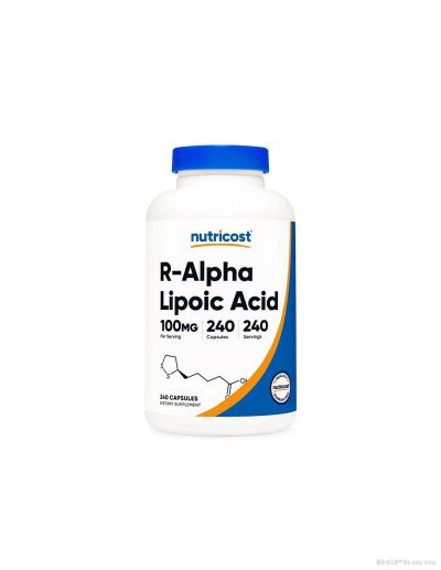 R - Алфа-липоева киселина 100 мг х 240 капсули | R-Alpha Lipoic Acid