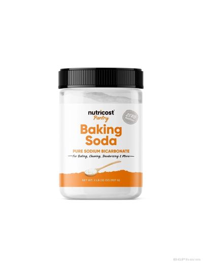 Сода Бикарбонат на прах х 907 гр Nutricost | Baking Soda Sodium Hydrogencarbonate