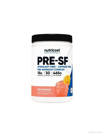 PRE-SF Пред тренировъчен комплекс 465 гр прах, с aромат на розова лимонада 30 дози Nutricost