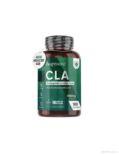 КЛА Конюгирана линоловa киселина 1000 мг x 180 капсули Weight World | CLA