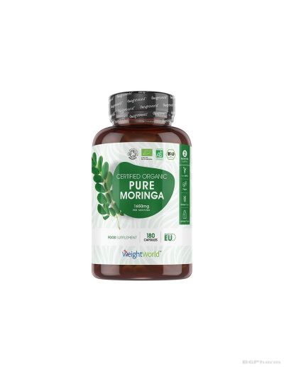 Моринга екстракт 550 мг х 180 капсули Weight World | Moringa