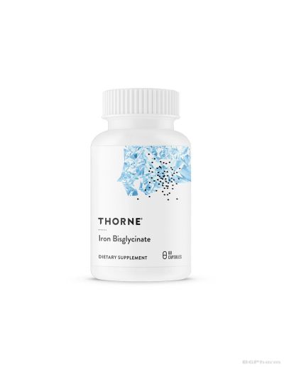 Желязо бисглицинат 25 mg х 60 капсули Thorne | Iron Chelate