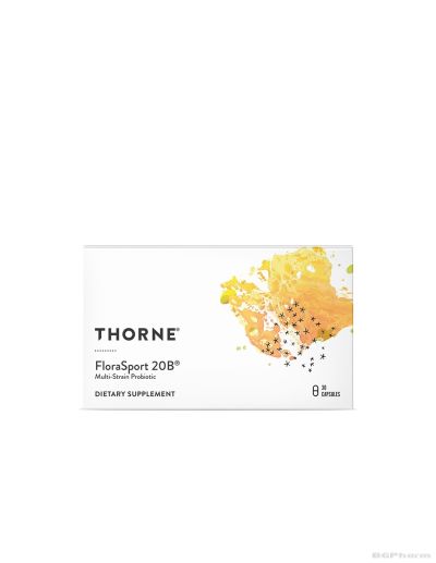 Пробиотик ФлораСпорт 20 млрд. CFU х 30 капсули с удължено освобождаване Thorne | FloraSport 20B®