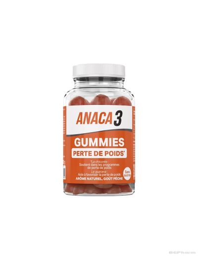 Формула за изгаряне на мазнини и отслабване с гуарана, кофеин и минерали х 60 желирани таблетки Anaca3