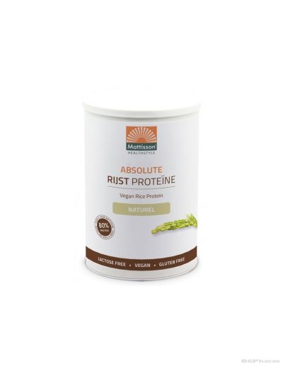 Оризов протеин на прах х 400 гр Mattisson Healthstyle