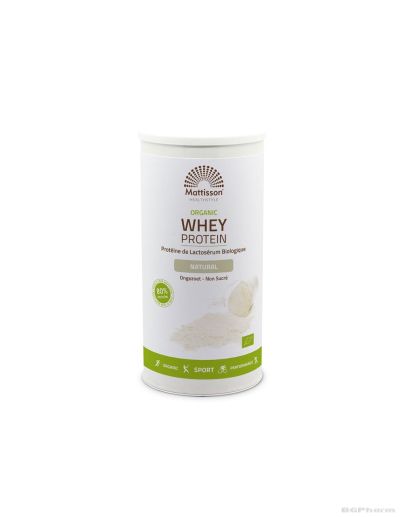Суроватъчен протеин Био х 450 гр неовкусен Mattisson Healthstyle