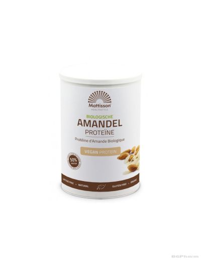 Бадемов Протеин на прах био х 350гр Mattisson Healthstyle