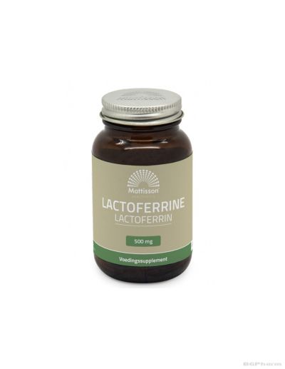 Лактоферин 500 мг х 60 капсули Mattisson Healthstyle | Lactoferin