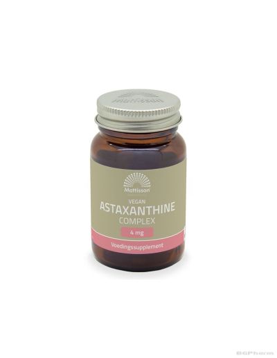 Астаксантин комплекс х 60 капсули Mattisson Healthstyle | Astaxanthin Complex