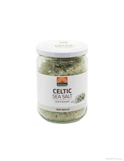 Келтска морска сол едра х 400 гр Mattisson Healthstyle