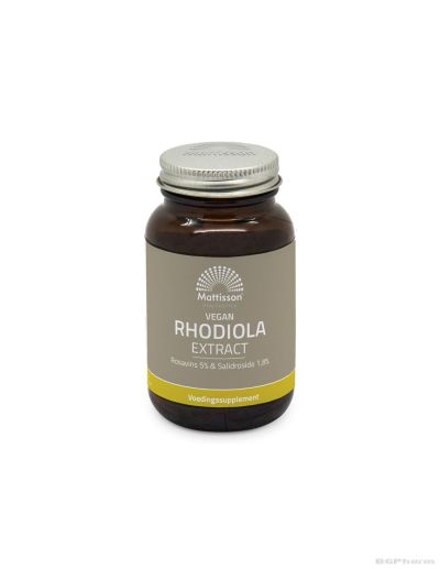 Златен корен (Родиола) екстракт х 60 капсули Mattisson Healthstyle | Rhodiola