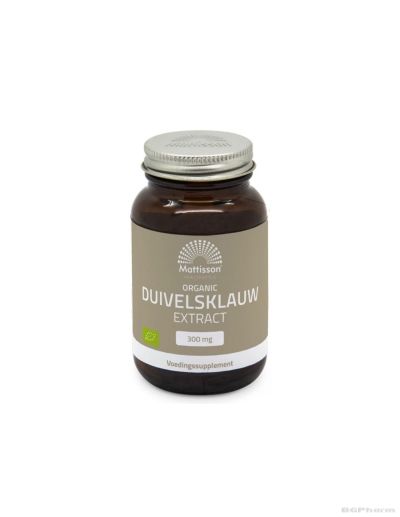 Дяволски нокът премиум екстракт 300 мг x 120 капсули Mattisson Healthstyle