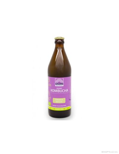 Комбуча с био Джинджифил и Матча х 500 мл Mattisson Healthstyle