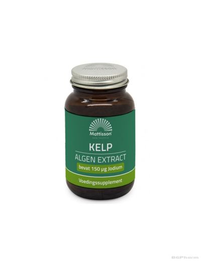 Келп екстракт (кафяви морски водорасли) 75 мг х 200 таблетки Mattisson Healthstyle