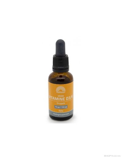 Витамин Д3 400IU + К2 150мкг за деца на капки х 25 мл Mattisson Healthstyle