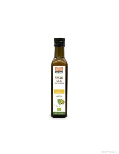 Сусамово масло студено пресовано БИО х 250 мл Mattisson Healthstyle