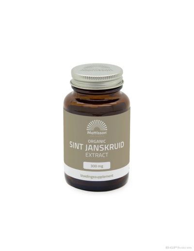 Жълт кантарион 300 мг х 90 капсули Mattisson Healthstyle