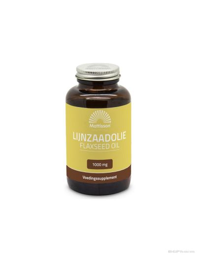 Ленено масло 1000 мг х 90 софтгел капсули Mattisson Healthstyle