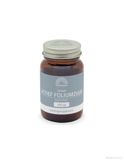 Фолиева киселина Qutrefolic® 400 мкг х 60 капсули Mattisson Healthstyle