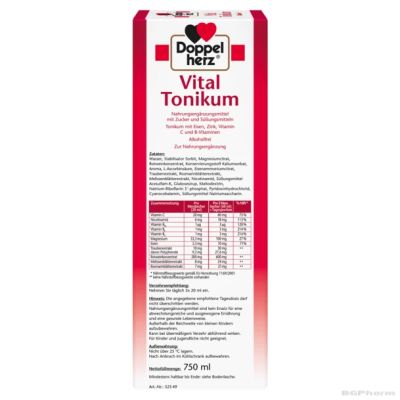 ВИТАЛ ТОНИК х 750мл ДОПЕЛХЕРЦ АКТИВ | DOPPELHERZ 