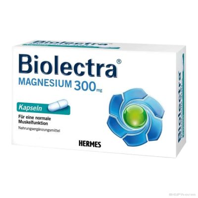 БИОЛЕКТРА Магнезий 300 мг х 20 капсули Hermes
