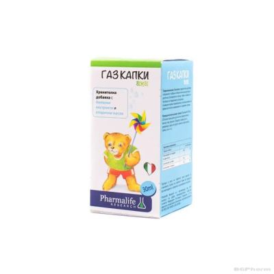 ГАЗ БИМБИ Капки при колики и лошо храносмилане х 30 мл Naturpharma
