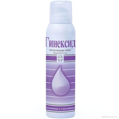 ГИНЕКСИД Почистваща пяна при менопауза х 150 мл Naturpharma
