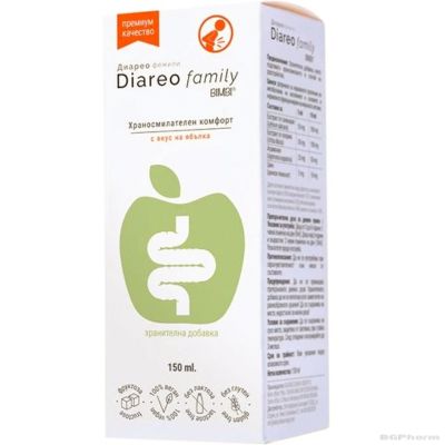 ДИАРЕО ФЕМИЛИ Сироп при диария х 150 мл Naturpharma