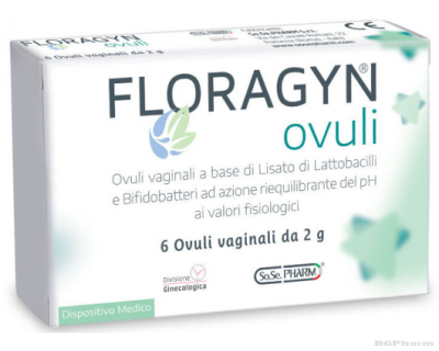 ФЛОРАЖИН х 6 вагинални овули SO.SE.PHARMA