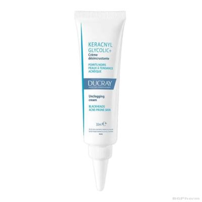 DUCRAY Keracnyl Glycolic+ крем против комедони 30 мл | Pierre Fabre