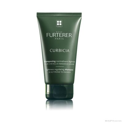 Кюрбиция шампоан против омазняване на скалпа и косата 200 мл Curbicia | Rene Furterer