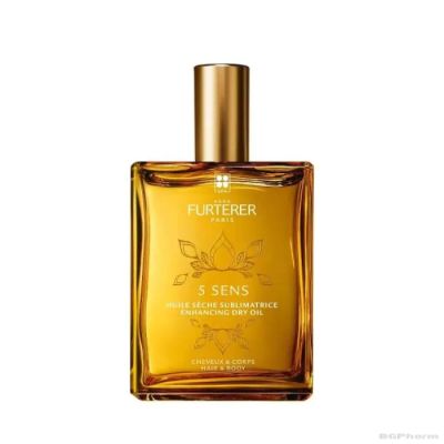 5 SENS Сухо сатенено масло за коса и тяло 100 мл | Rene Furterer