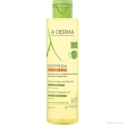 А-Дерма Екзомега емолиентно душ-олио 200 мл| Exomega A-Derma