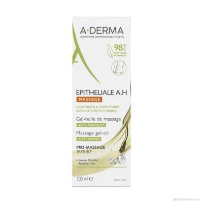 А-дерма ЕПИТЕЛИАЛ УЛТРА РИПЕЪР HA+ Масажно гел-олио против белези и стрии 100 мл | Epitheliale A-Derma