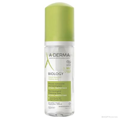 А-дерма БИОЛОДЖИ Почистваща пяна за лице 150 мл |Biology A-Derma