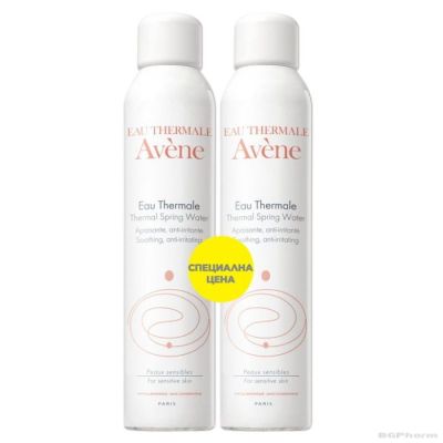 Авен термална вода спрей 2 х 300 мл ПРОМО ПАКЕТ | Avene