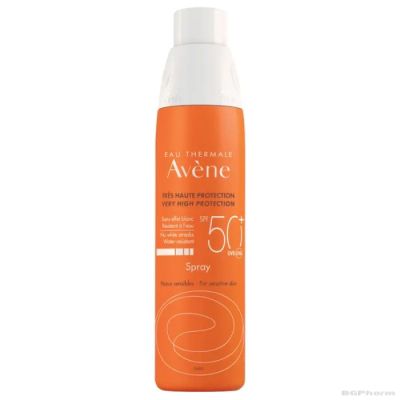 Авен СЪН SPF50+ Слънцезащитен спрей за лице и тяло 200 мл | Avene Sun