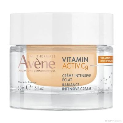 Авен ВИТАМИН АКТИВ CG Интензивен озаряващ крем за лице 50 мл | Avene Vitamin Activ Cg