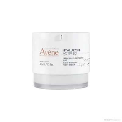 Авен ХИАЛУРОН АКТИВ Б3 Нощен мулти-интензивен крем 50 мл | Avene Hyaluron Activ B3