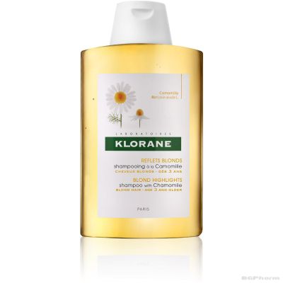 КЛОРАН Озаряващ шампоан за руса коса с ЛАЙКА 400 мл | Klorane Chamomile