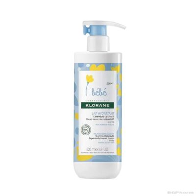 КЛОРАН БЕБЕ Хидратиращо мляко за тяло с невен 500 мл | Klorane Bebe