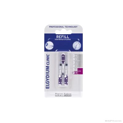 ЕЛГИДИУМ Клиник ТРИО КОМПАКТ Пълнител ЛИЛАВ 4-6 мм х 3 броя | Elgydium Trio Compact Refill